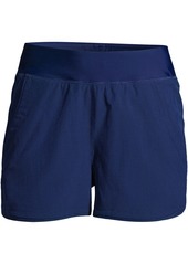 Lands' End Women's 3 Inch Quick Dry Swim Shorts with Panty - Deep sea navy