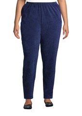 Lands' End Women's Sport Knit High Rise Corduroy Pants - Deep sea navy