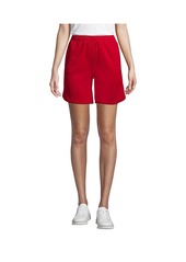 Lands' End Women's School Uniform Mesh Athletic Gym Shorts - Red