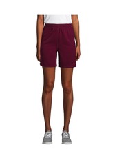 Lands' End Women's School Uniform Mesh Gym Shorts - Evergreen