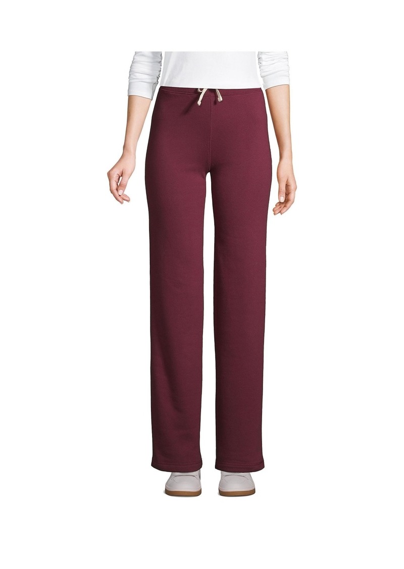 Lands' End Women's Sweatpants - Burgundy