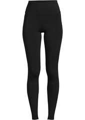 Lands' End Women's Active High Impact Pocket Leggings - Black