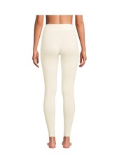 Lands' End Women's Baselayer Cozy Thermaskin Pants - Light cornflower