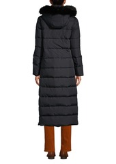 Lands' End Women's Down Maxi Winter Coat - Black