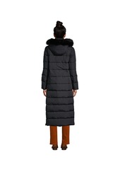 Lands' End Women's Down Maxi Winter Coat - Black