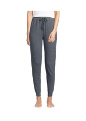 Lands' End Women's Cashtouch Faux Cashmere Cozy Jogger Pants - Rosewood smoke