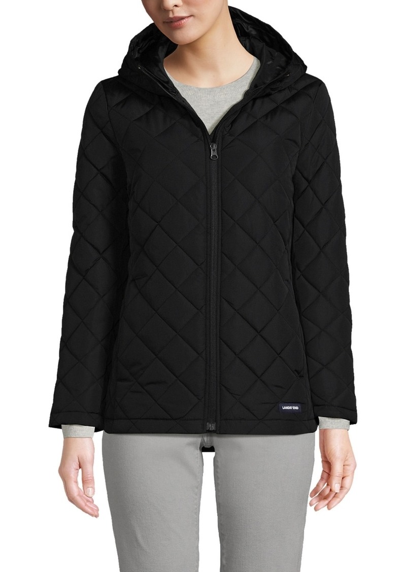 Lands' End Women's FeatherFree Insulated Jacket - Black