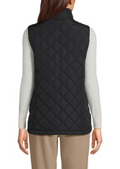 Lands' End Women's FeatherFree Insulated Vest - Black