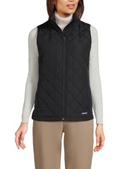 Lands' End Women's FeatherFree Insulated Vest - Black