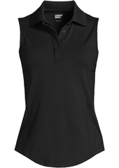 Lands' End Women's High Impact Polo - Black