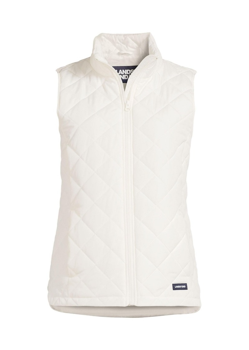 Lands' End Women's FeatherFree Insulated Vest - Ivory