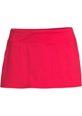 Lands' End Women's Mini Swim Skirt Swim Bottoms - Island emerald