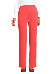 Lands' End Women's Sport Knit High Rise Pants - Rich camel