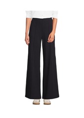 Lands' End Women's Starfish High Rise Palazzo Pants - Black