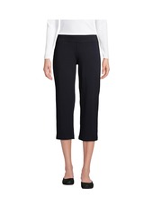 Lands' End Women's Starfish Mid Rise Crop Pants - Wood lily