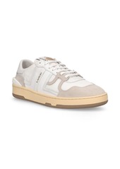 Lanvin 10mm Clay Poly & Leather Sneakers