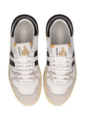 Lanvin 10mm Clay Poly & Leather Sneakers