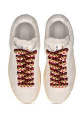 Lanvin 10mm Lite Curb Leather Low Top Sneakers