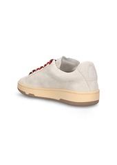 Lanvin 10mm Lite Curb Leather Low Top Sneakers