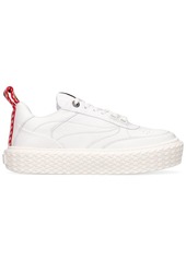 Lanvin 30mm Curbies Leather Low Top Sneakers