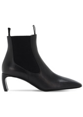 Lanvin 55mm Leather Ankle Boots