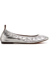 Lanvin 5mm Laminated Ballerina Flats