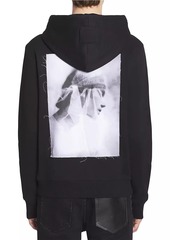 Lanvin Archives Print Zipped Hoodie