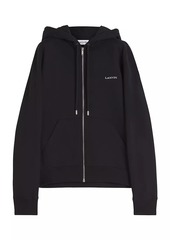 Lanvin Archives Print Zipped Hoodie