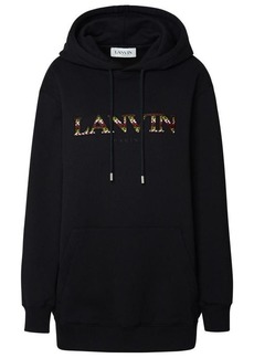 Lanvin Black cotton sweatshirt