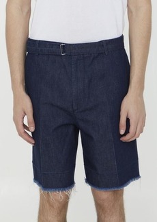 Lanvin Blue denim bermuda shorts