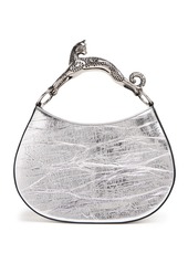 Lanvin Cat Leather Hobo Bag