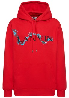 Lanvin Chinese New Year Oversized Cotton Hoodie