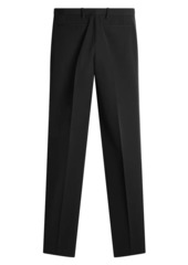 Lanvin Cigarette Trousers with Satin Side Bands