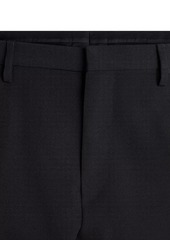 Lanvin Cigarette Trousers with Satin Side Bands