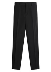 Lanvin Cigarette Trousers with Satin Side Bands