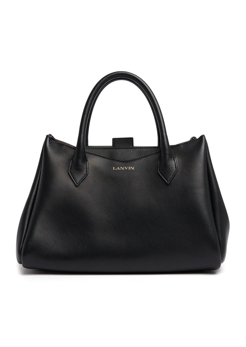 Lanvin Concerto Jour Leather Top Handle Bag