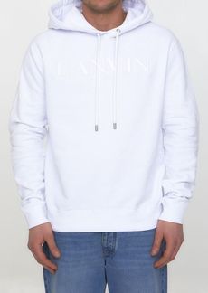 Lanvin Cotton hoodie with logo