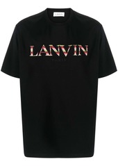 Lanvin Curb logo-embroidered cotton T-shirt