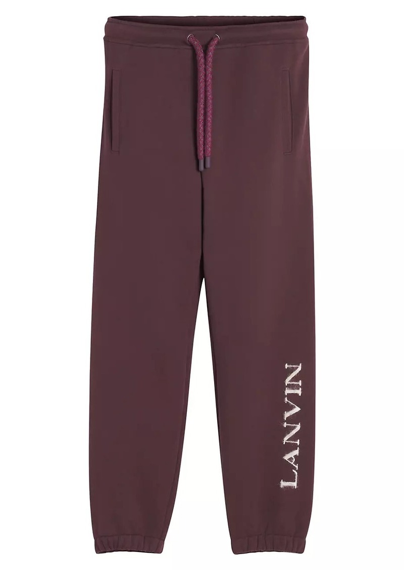 Lanvin Curb Snake Training Pants