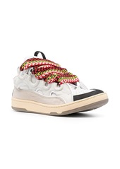 Lanvin Curb suede trim sneakers