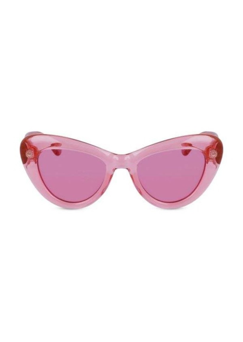 Lanvin Daisy 50MM Cat Eye Sunglasses