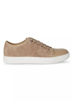 Lanvin DBB1 Suede-Leather Sneakers