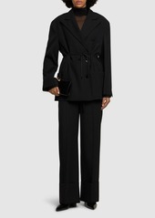 Lanvin Deconstructed Wool Jacket