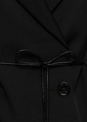 Lanvin Deconstructed Wool Jacket