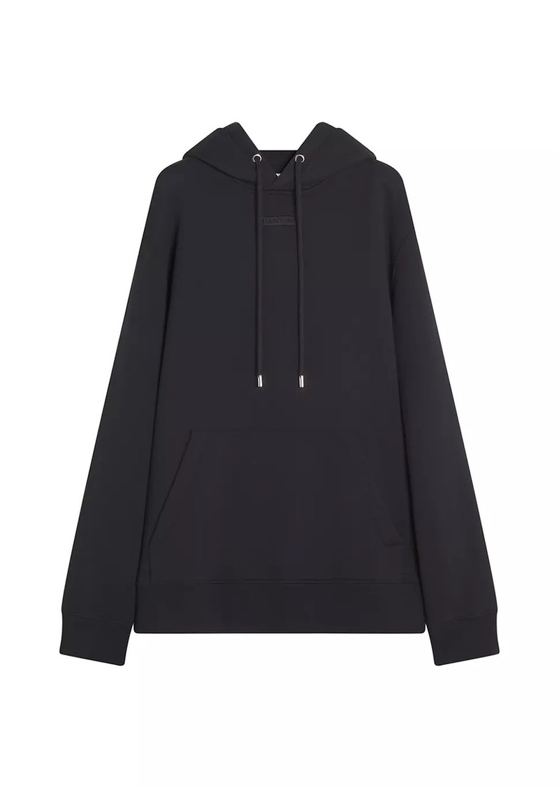 Lanvin Detail Loose Fitting Hoodie