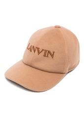 Lanvin embroidered-logo baseball cap