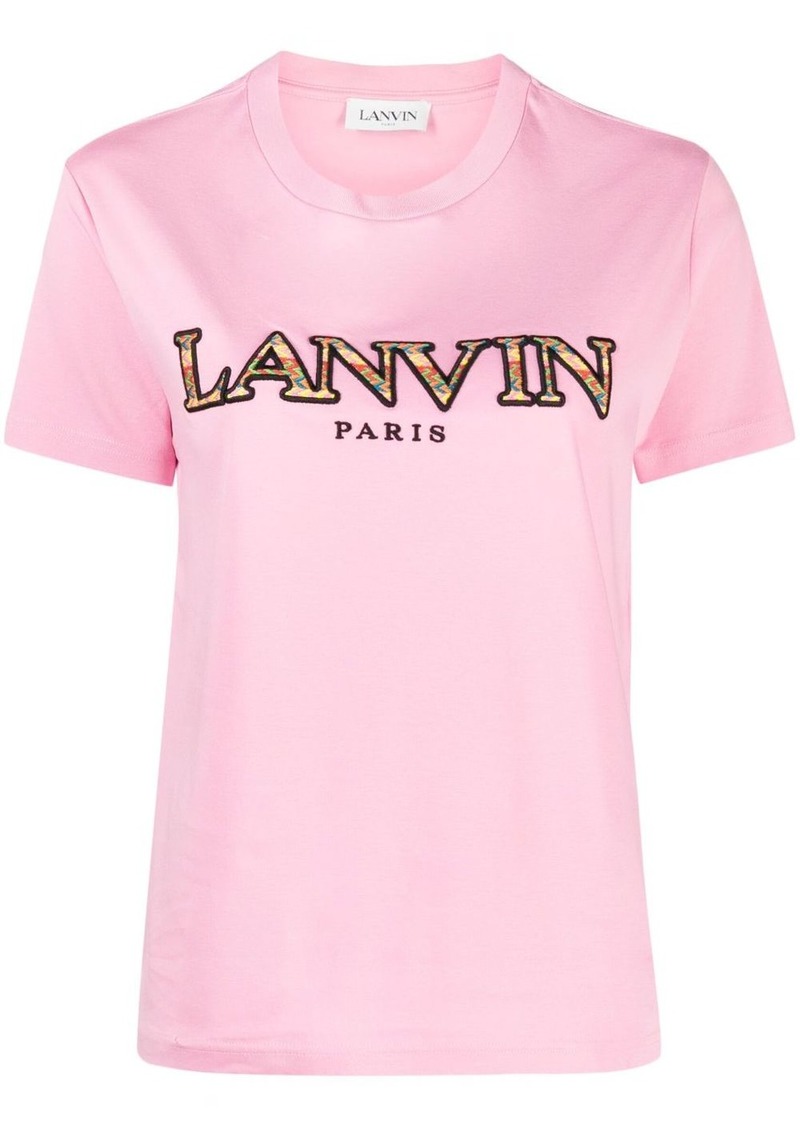 Lanvin embroidered logo T-shirt