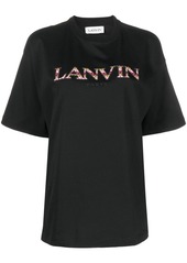 Lanvin embroidered-logo T-shirt