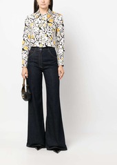 Lanvin floral-print silk shirt