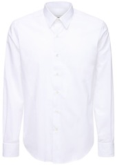 Lanvin French Collar Fitted Cotton Shirt